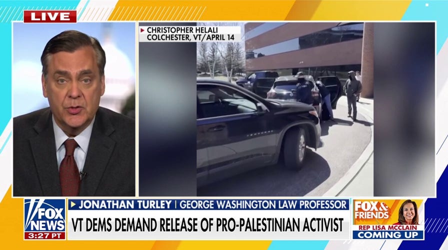 Democrats demand release of pro-Palestinian protester who was arrested at final citizenship interview: 'It was a trap'