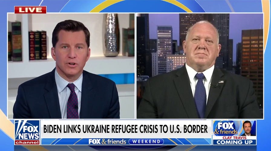 US southern border invasion was ‘invited’ by Biden: Tom Homan