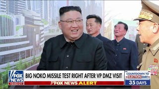 North Korea launches ballistic missile test following VP Harris' DMZ visit - Fox News