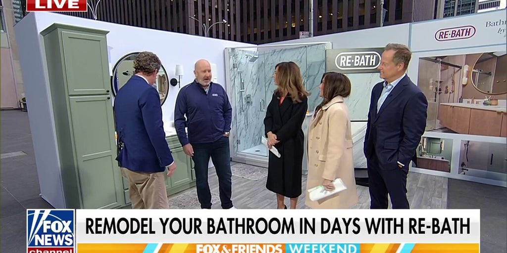 ‘Fox & Friends Weekend’ explains how to remodel your bathroom in days, not weeks