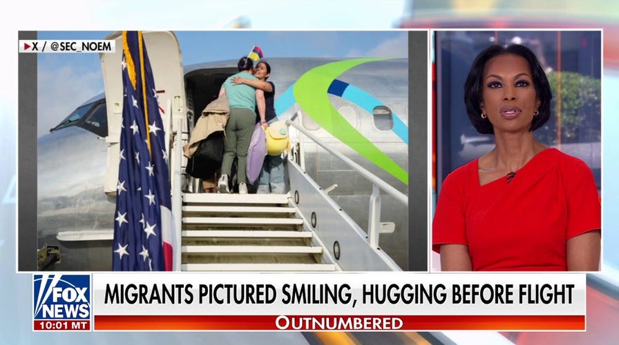 DHS announces 64 illegal immigrants on first self-deportation flight 
