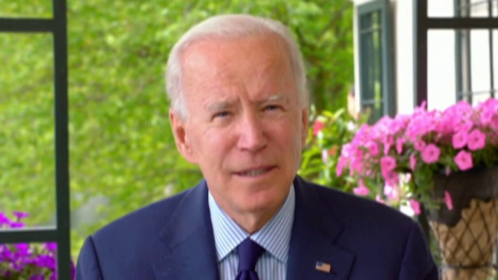 Biden event marred by bloopers, from honking geese to ringing iPhone