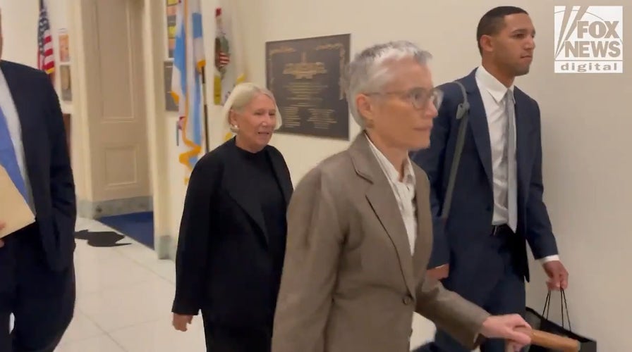 Anita Dunn ignores reporters ahead of Biden cover-up probe interview