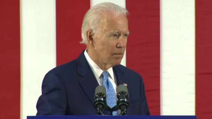Biden: Much too early to make any judgement on polling data