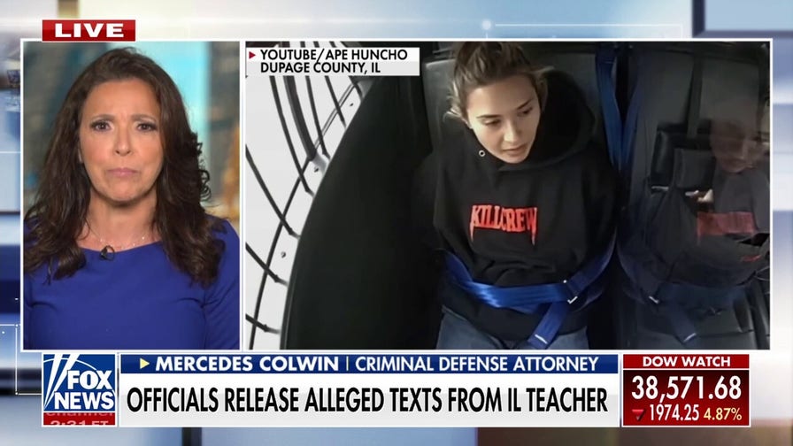 New bodycam footage released of Illinois teacher arrested for alleged inappropriate relationship with student