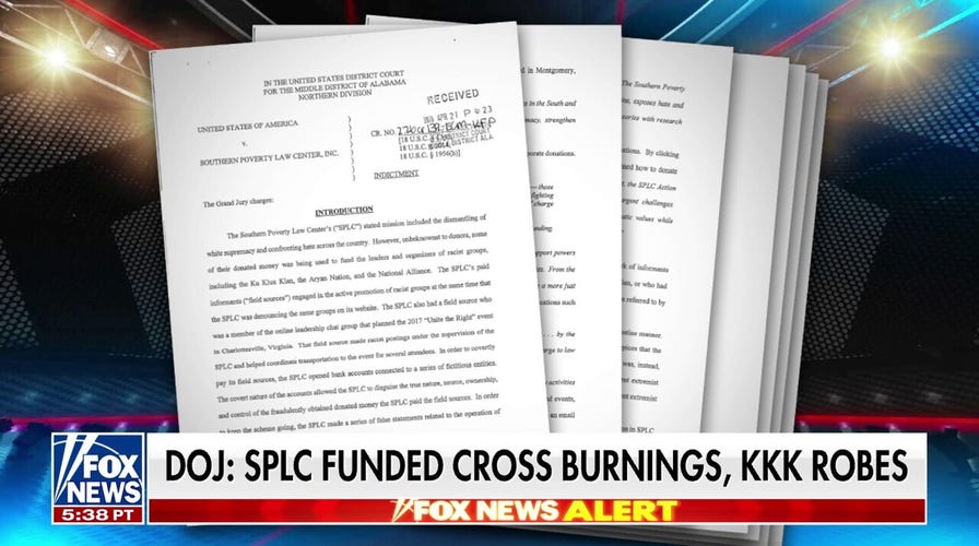 Feds claim SPLC funded cross burnings, KKK robes