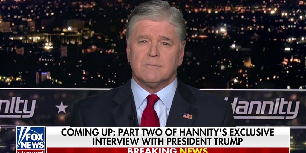 Sean Hannity says Trump’s activity levels are ‘off the charts’
