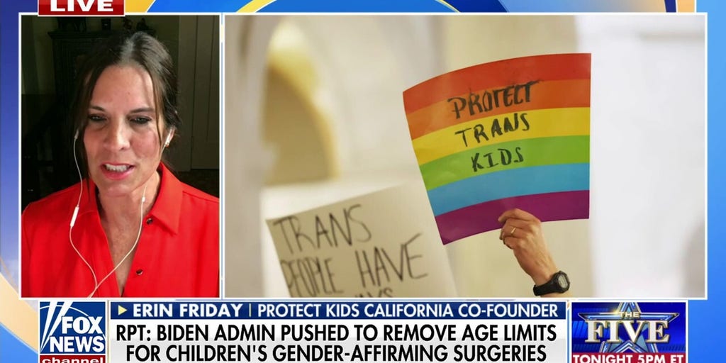Biden admin reportedly pushed to remove age limits for kids' gender-affirming surgeries