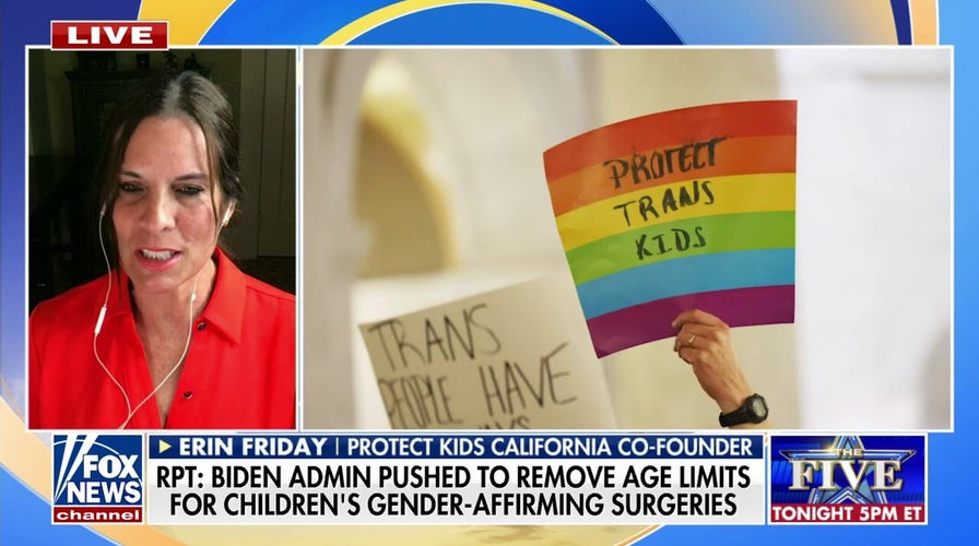 Biden admin reportedly pushed to remove age limits for kids' gender-affirming surgeries