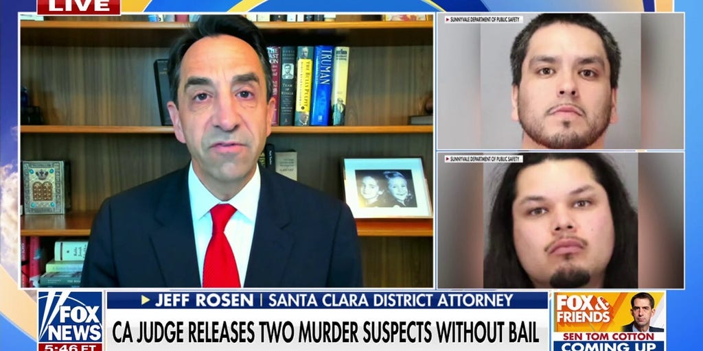 California judge releases two murder suspects without bail, DA expresses concern