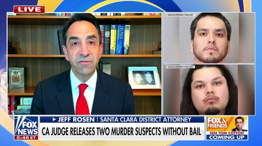 California justice  releases 2  execution  suspects without bail, DA expresses concern