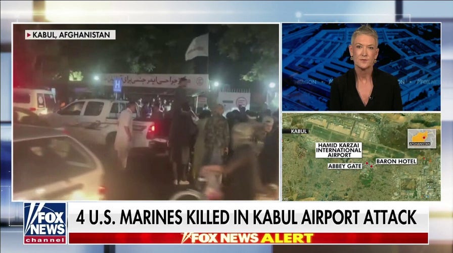 Four US Marines killed, three wounded in Kabul airport explosion: US officials