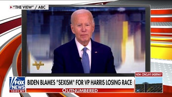 Biden blames 'sexism' for Kamala Harris' loss during interview on 'The View'