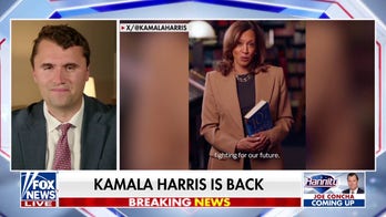 Charlie Kirk believes that Kamala Harris is not done with politics yet