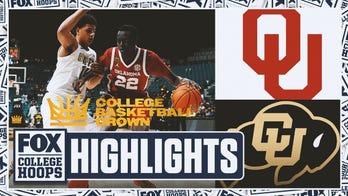 Oklahoma Sooners vs. Colorado Buffaloes The Crown Highlights 🏀 FOX College Hoops