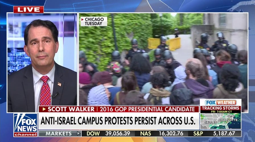 Gov. Scott Walker on anti-Israel protests: This is not free speech