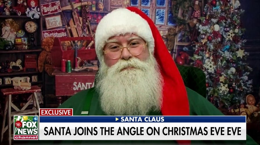 Santa joins ’The Ingraham Angle’ to share what he does before Christmas