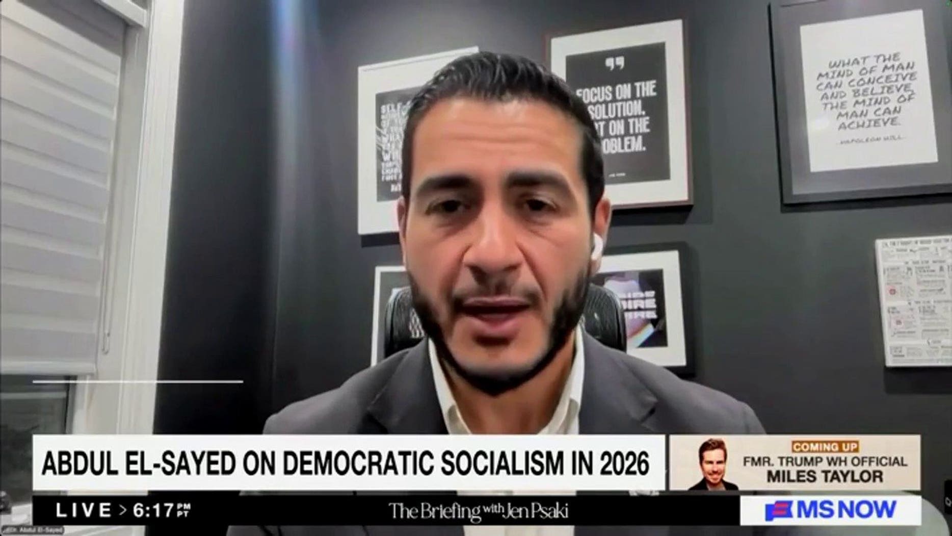 El-Sayed insists he's 'simply not a socialist' despite backing from prominent socialists