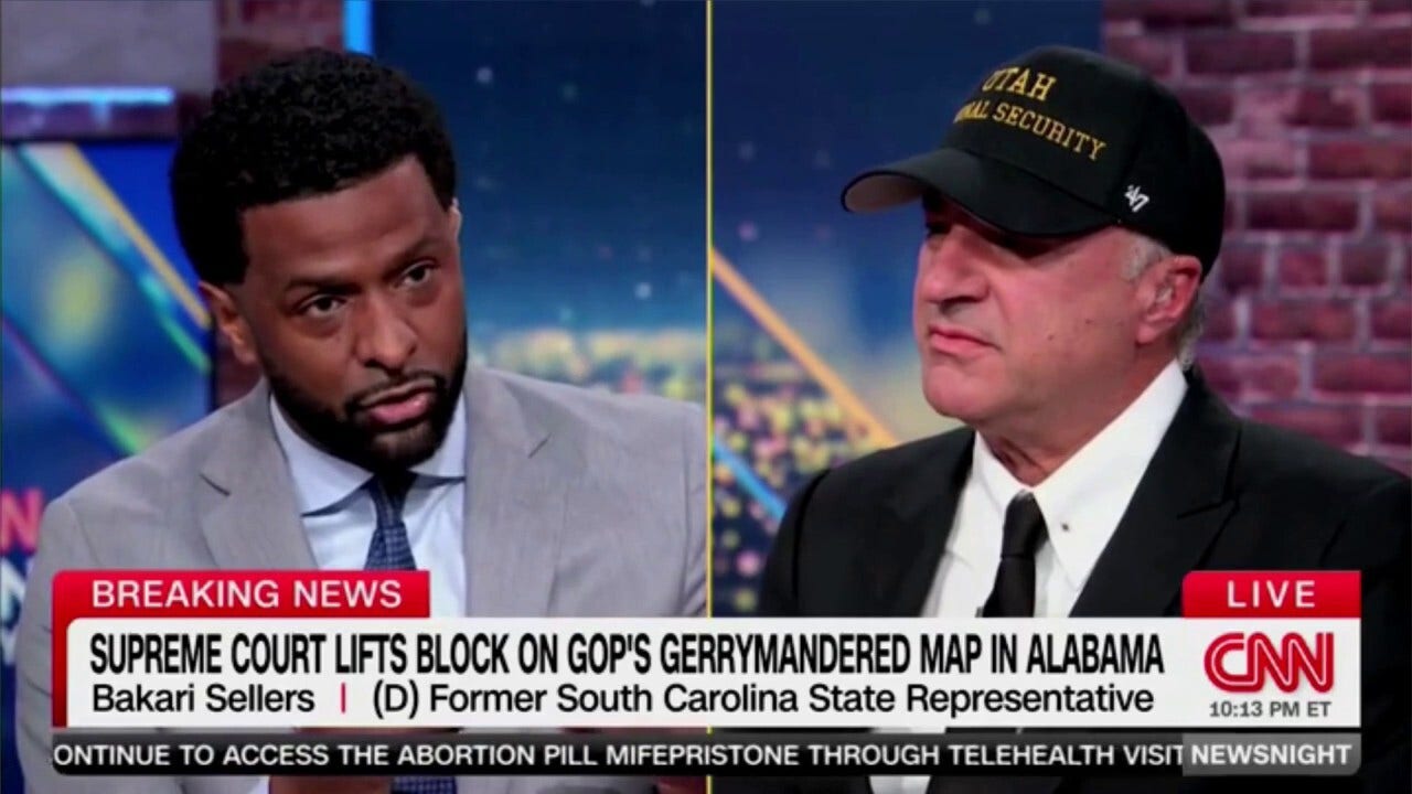 Liberal CNN panelist erupts on O'Leary, says 'don't be a d---' in heated exchange