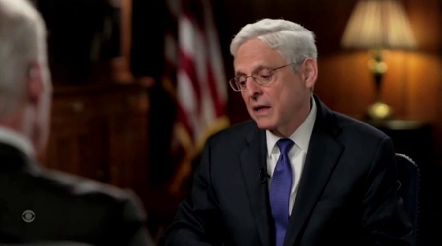AG Garland gets emotional over democracy during '60 Minutes' interview
