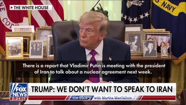 President Trump: We don’t want to speak to Iran