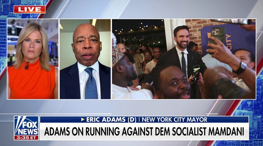 NYC Mayor Eric Adams calls Democratic socialist opponent an 'academic elitist'