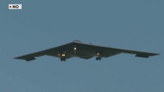 B-2 stealth bombers arrive at Whiteman Air Force Base