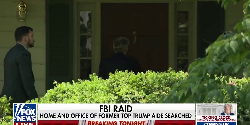 Bolton returns to Maryland home after FBI raid | Fox News Video