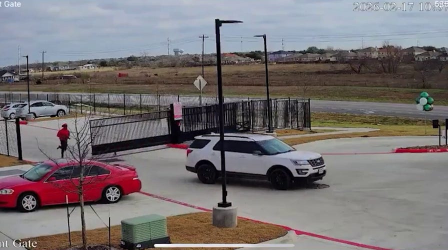 Man seen on video running, firing gun during car repossession