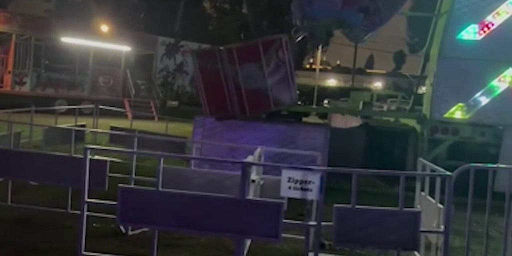 California carnival ride malfunctions during high school event