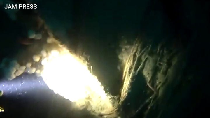 Divers identify 19th century shipwreck after discovering Cunard Line plate in wreckage