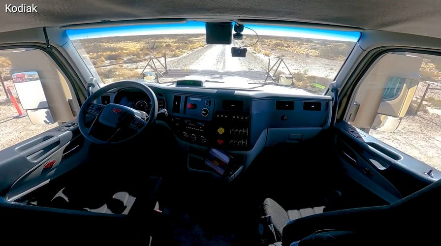 'CyberGuy': Big rigs deliver cargo with no humans at the wheel