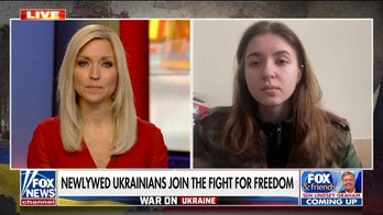 Ukrainian couple enlists in army on day after their wedding: 'That's my land, I will protect it'