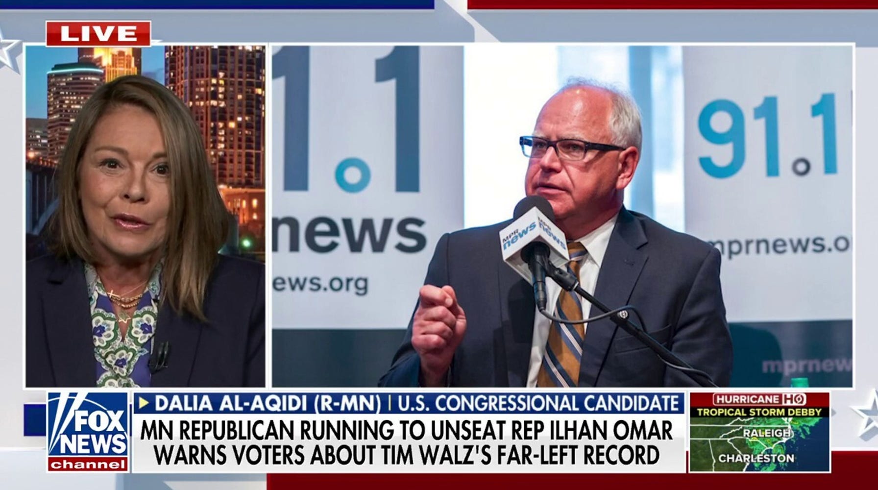 Dalia Al-Aqidi Slams Tim Walz's Progressive Policies, Accuses Him of Abandoning Minnesotans