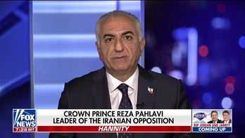 No one can breath a sigh of relief while this regime exists, Iran’s exiled crown prince says