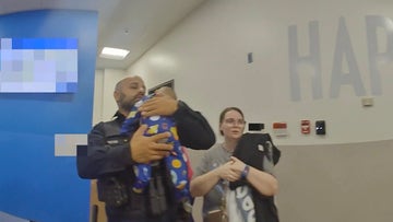 Rescue Nation: Dramatic Rescue as Officer Saves Choking Infant in Medical Emergency