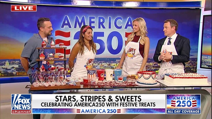 Crumbly Cafe & Bakery owners celebrate American Dream with patriotic treats