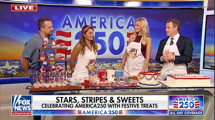 Crumbly Cafe & Bakery owners celebrate American Dream with patriotic treats