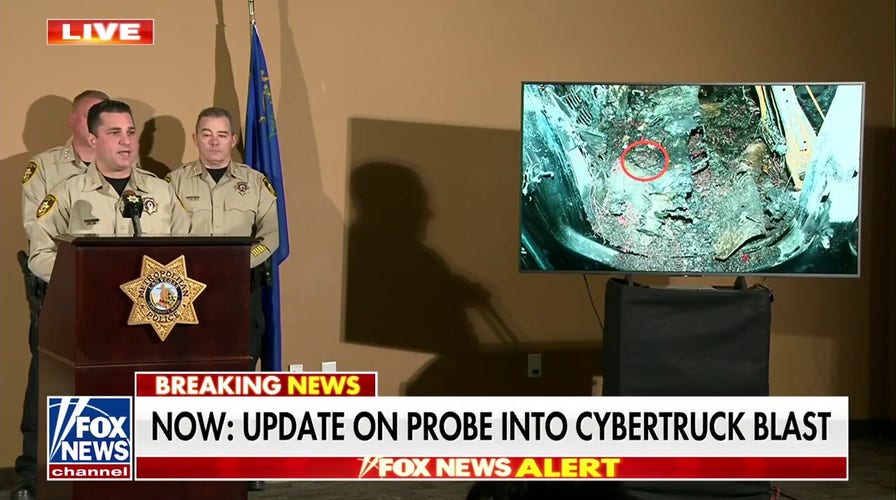 Las Vegas authorities address a possible clue in Cybertruck explosion motive