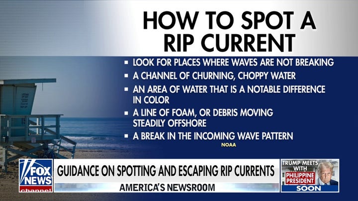 Expert reveals how to spot, escape a rip current