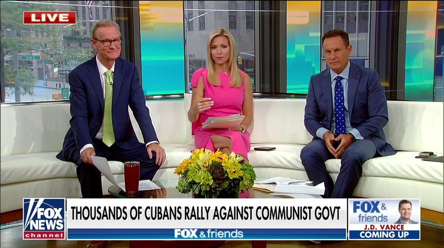'Fox & Friends' hosts react to Cuban rallies against communism