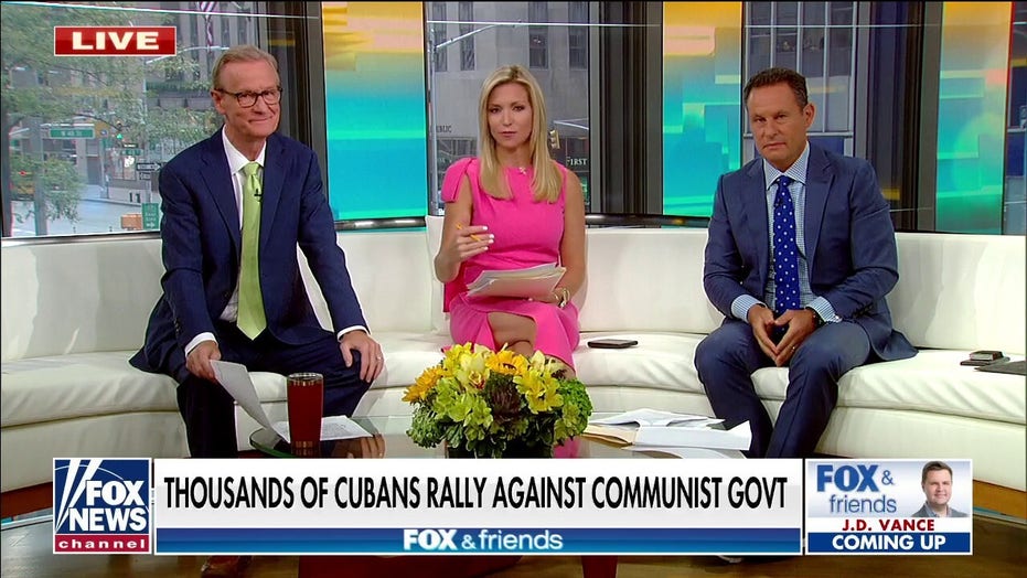 'Fox & Friends' hosts react to Cuban rallies against communism