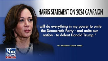 Kamala Harris releases a statement after Biden exits 2024 race