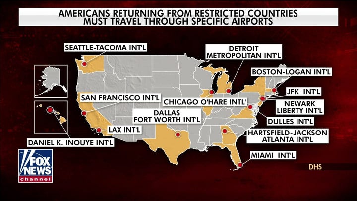 Passengers facing airport lines up to 6 hours due to coronavirus outbreak