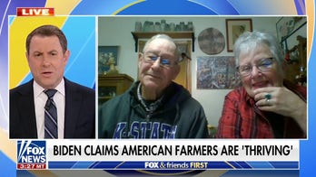 Kansas wheat farmers respond to Biden's claim that farmers are 'thriving' under his leadership 
