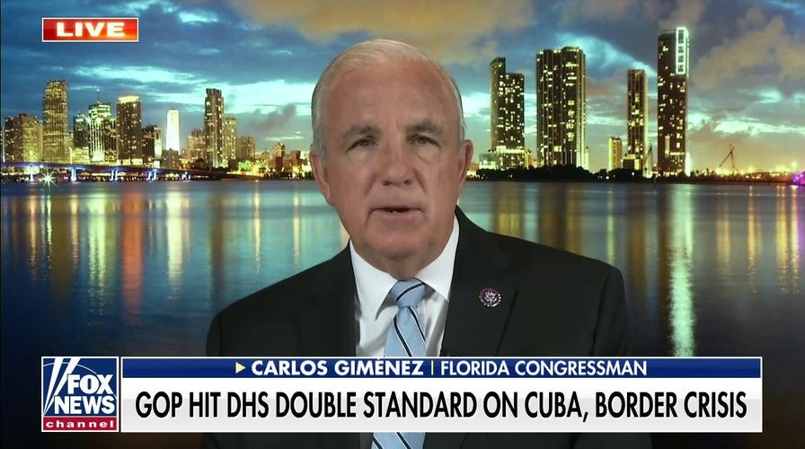 Rep. Gimenez: ‘Double standard’ for Biden admin to enforce tougher immigration laws on Cubans versus migrants at the southern border