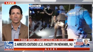Chaos erupts at Newark ICE facility as protests turn violent