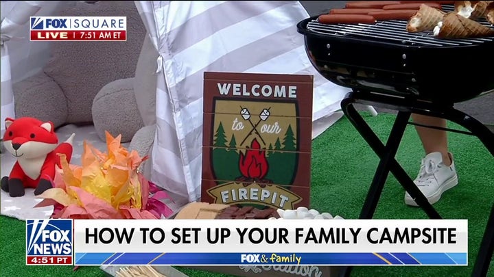 Tips for setting up a family campsite