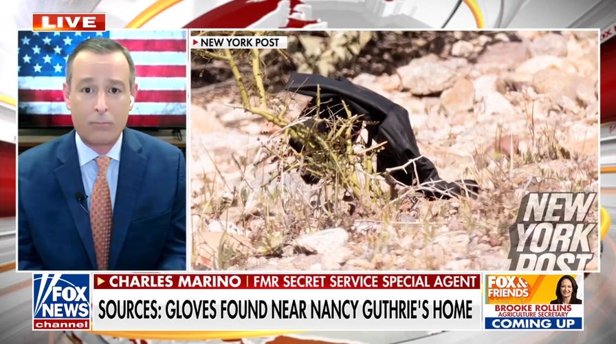 Gloves recovered adjacent Guthrie location being tested for DNA