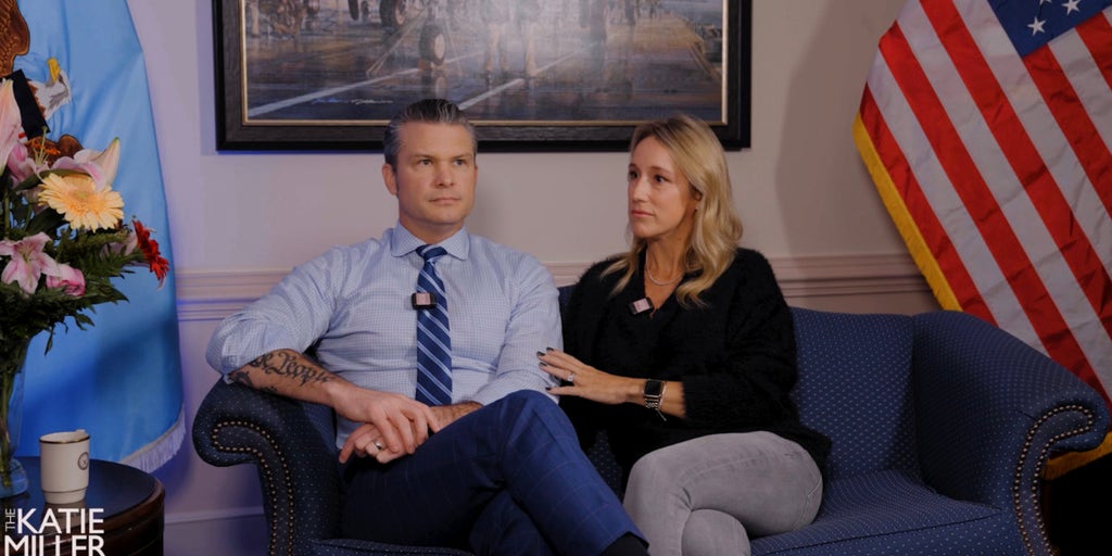 Secretary of War Pete Hegseth's wife Jennifer says female military members are thanking him